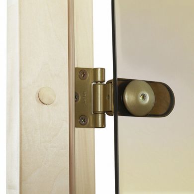 Стеклянная дверь для бани и сауны GREUS Premium 70/190 бронза фото 5