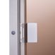 Стеклянная дверь для хамама GREUS Exclusive 70/200 бронза 2 петли 109228 фото - 5