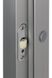 Стеклянная дверь для хамама GREUS прозрачная бронза 70/190 алюминий 108886 фото - 4
