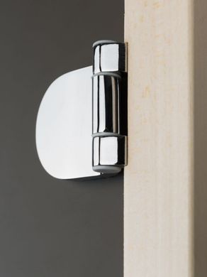 Стеклянная дверь для бани и сауны GREUS Classic матовая бронза 70/190 липа фото 9