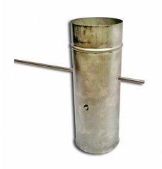 Регулятор тяги Ø120 мм для димарів з нержавіючої сталі фото 1