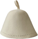 Шапка фетровая белая для бани и сауны 9_110601 фото - 1