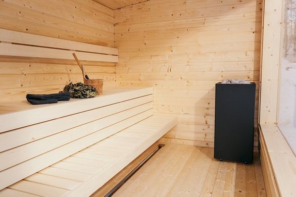 Електрокам'янка для сауни та лазні HUUM CORE Black 11 10,5 kW фото 5