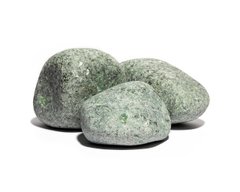 Камень пироксенит галтованный (8-15 см) 20 кг для бани и сауны