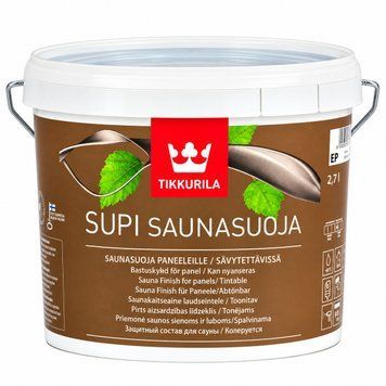 Пропитка для вагонки SUPI SAUNASUOJA 2,7 л для бани и сауны фото 1