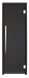 Стеклянная дверь для хамама GREUS Black Edition 70/190 Dark grey 109870 фото - 1