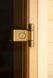 Скляні двері для лазні та сауни Classic матова бронза 70/190