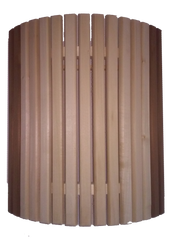 Огородження світильника углове с термовставкою для лазні та сауни фото 1