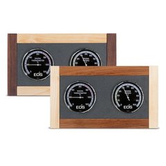 Комплект термометр и гигрометр EOS DL для бани и сауны