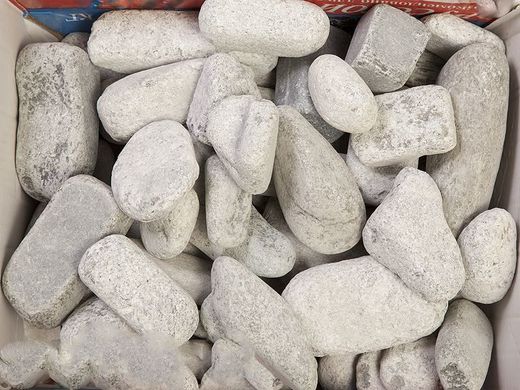 Камень порфирит шлифованный (5-7 см) мешок 20 кг для электрокаменки фото 2