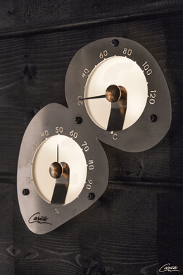 Термогігрометр Cariitti з підсвічуванням для лазні та сауни фото 2