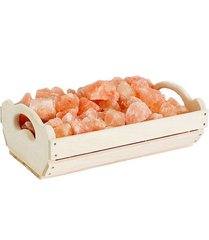 Ящик Greus з гімалайською сіллю 10 кг для лазні та сауни фото 1