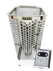 Электрокаменка для бани и сауны Ecoflame LD90 9 кВт + пульт CON6 фото 1