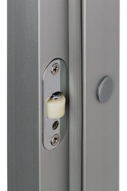 Стеклянная дверь для хамама GREUS матовая бронза 80/200 алюминий фото 4
