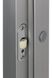 Стеклянная дверь для хамама GREUS прозрачная бронза 70/200 усиленная (3 петли) алюминий 108996 фото - 2
