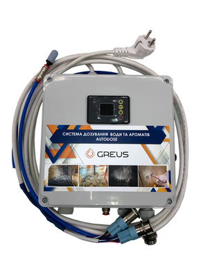 Система дозування води і ароматів для саун Autodose Greus фото 1